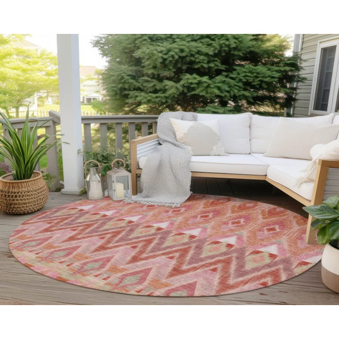 Chantille ACN617 Pink 8' x 8' Rug