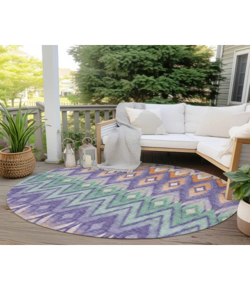 Chantille ACN617 Purple 8' x 8' Rug