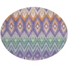 Addison Chantille ACN617 Purple 8 ft. x 8 ft. Round Rug