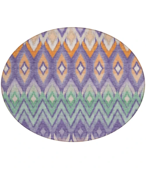 Chantille ACN617 Purple 8' x 8' Rug