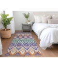 Chantille ACN617 Purple 2'3" x 7'6" Rug