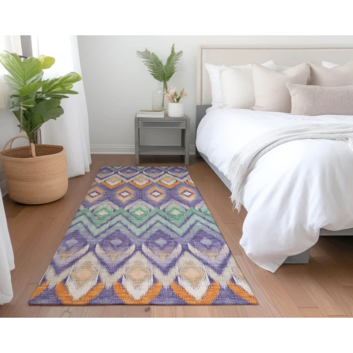 Chantille ACN617 Purple 2'3" x 7'6" Rug