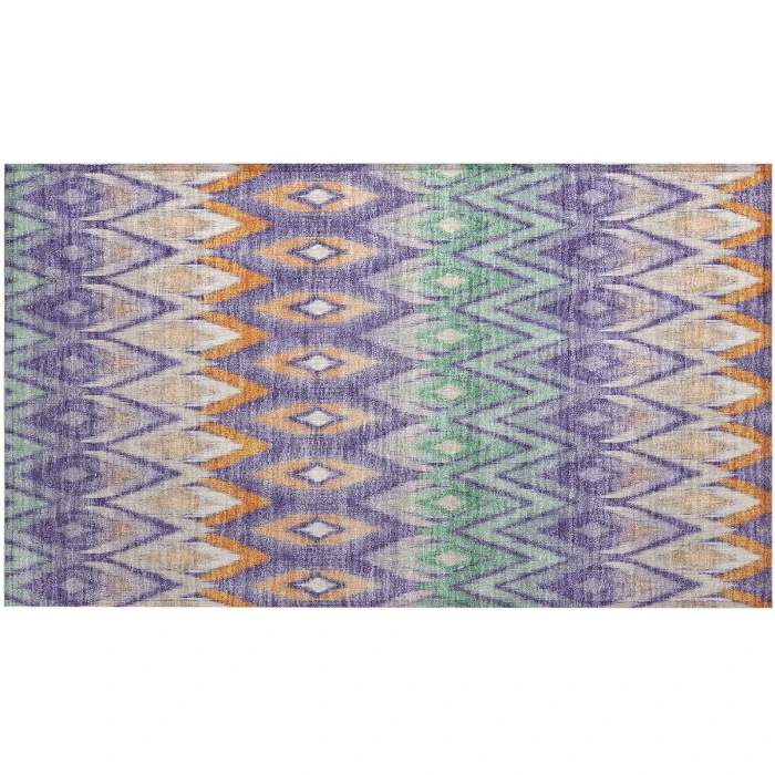 Chantille ACN617 Purple 1'8" x 2'6" Rug