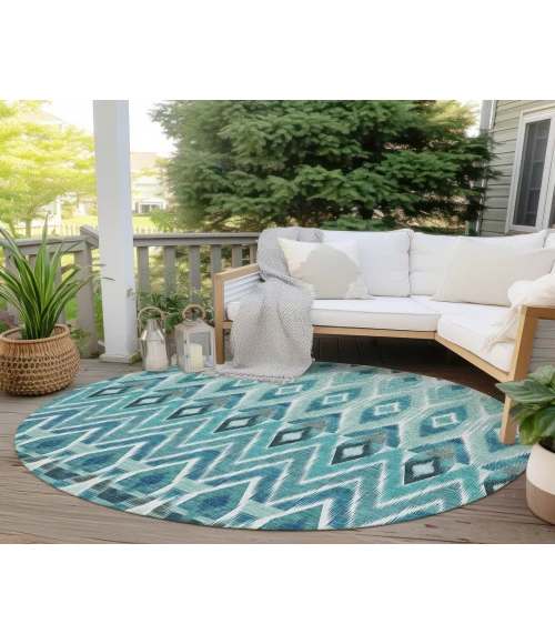 Chantille ACN617 Teal 8' x 8' Rug