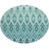 Addison Chantille ACN617 Teal 8 ft. x 8 ft. Round Rug
