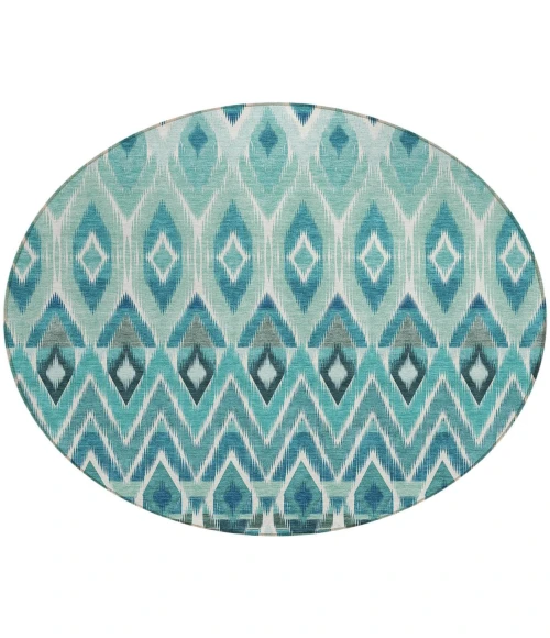 Chantille ACN617 Teal 8' x 8' Rug