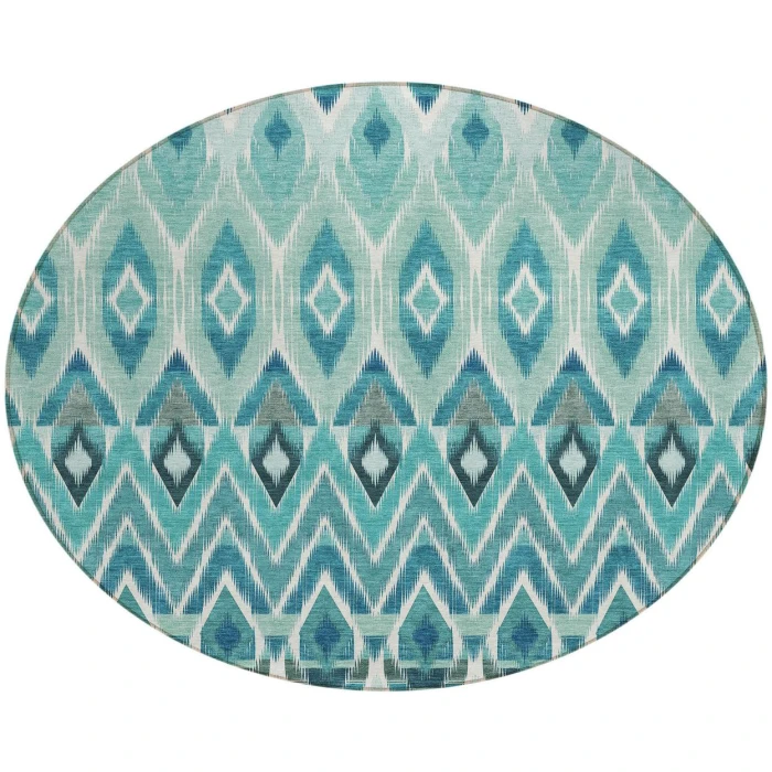 Chantille ACN617 Teal 8' x 8' Rug