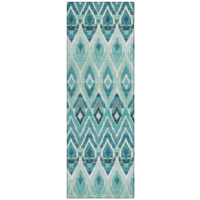 Chantille ACN617 Teal 2'3" x 7'6" Rug