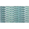 Addison Chantille ACN617 Teal 1 ft. 8 in. x 2 ft. 6 in. Rectangle Rug
