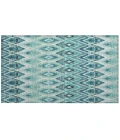 Chantille ACN617 Teal 1'8" x 2'6" Rug