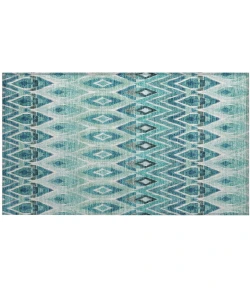 Addison Chantille ACN617 Teal 1 ft. 8 in. x 2 ft. 6 in. Rectangle Rug