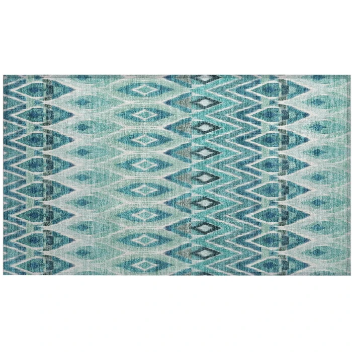 Chantille ACN617 Teal 1'8" x 2'6" Rug