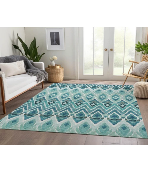 Chantille ACN617 Teal 10' x 14' Rug