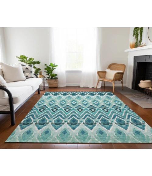 Chantille ACN617 Teal 10' x 14' Rug