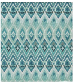 Addison Chantille ACN617 Teal 9 ft. x 12 ft. Rectangle Rug