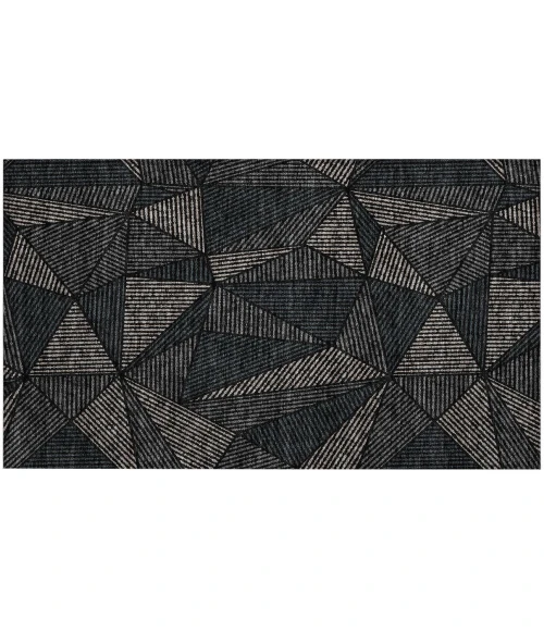 Chantille ACN618 Black 1'8" x 2'6" Rug