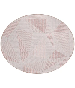 Addison Chantille ACN618 Blush 8 ft. x 8 ft. Round Rug