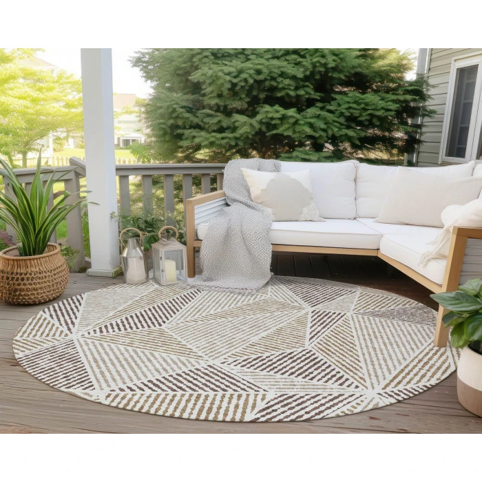 Chantille ACN618 Brown 8' x 8' Rug