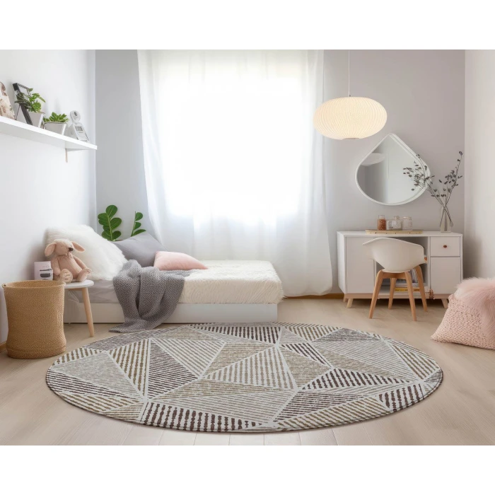Chantille ACN618 Brown 8' x 8' Rug