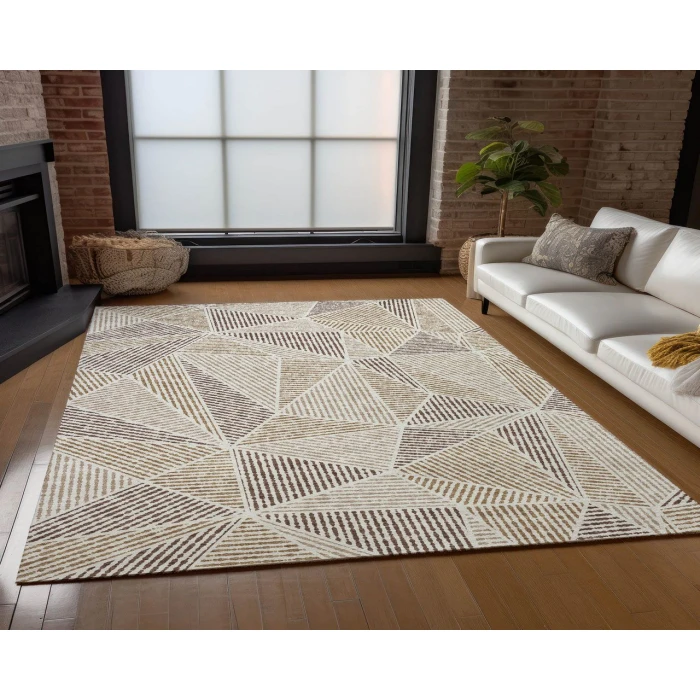 Chantille ACN618 Brown 8' x 10' Rug