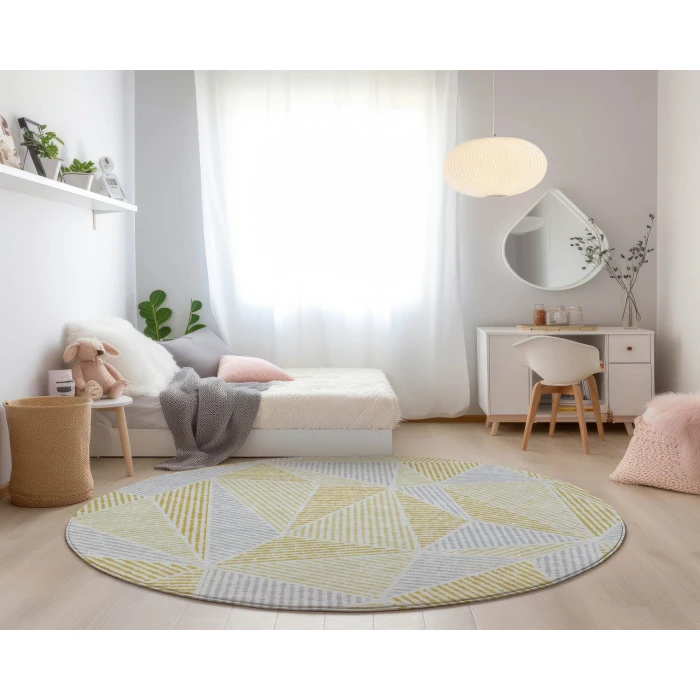 Chantille ACN618 Gold 8' x 8' Rug