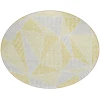 Addison Chantille ACN618 Gold 8 ft. x 8 ft. Round Rug