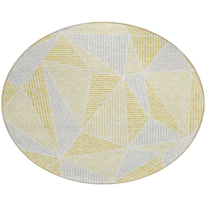 Chantille ACN618 Gold 8' x 8' Rug