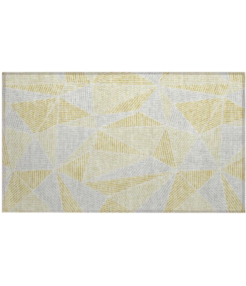 Chantille ACN618 Gold 1'8" x 2'6" Rug