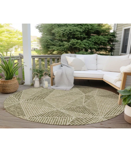 Chantille ACN618 Khaki 8' x 8' Rug