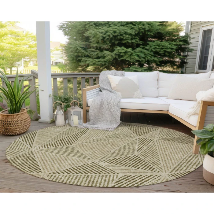 Chantille ACN618 Khaki 8' x 8' Rug
