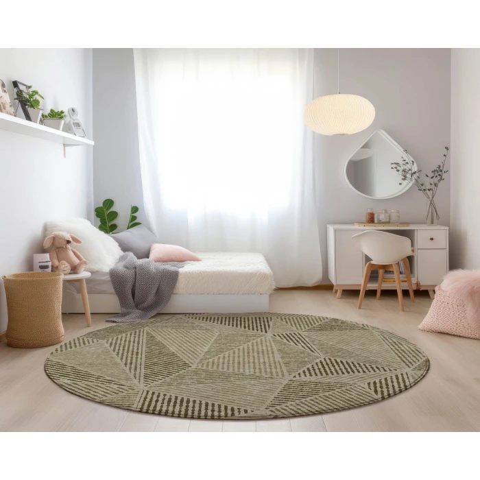 Chantille ACN618 Khaki 8' x 8' Rug