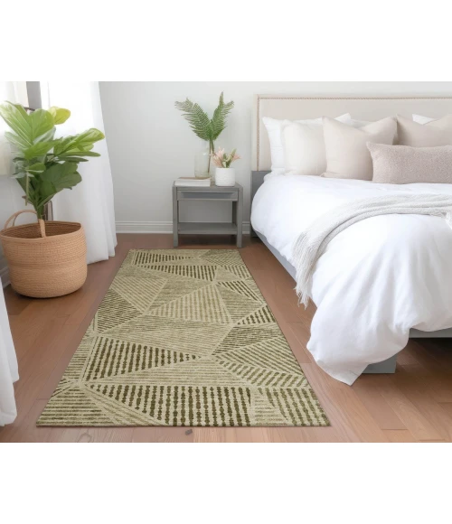 Chantille ACN618 Khaki 2'3" x 7'6" Rug