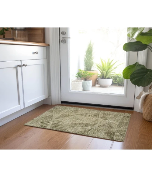 Chantille ACN618 Khaki 1'8" x 2'6" Rug