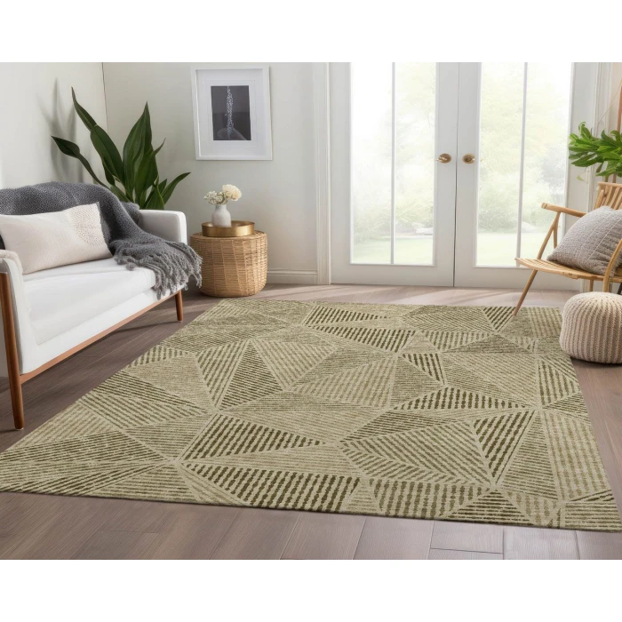 Chantille ACN618 Khaki 8' x 10' Rug