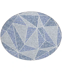 Addison Chantille ACN618 Navy 8 ft. x 8 ft. Round Rug