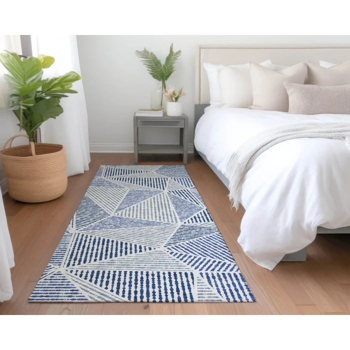Chantille ACN618 Navy 2'3" x 7'6" Rug