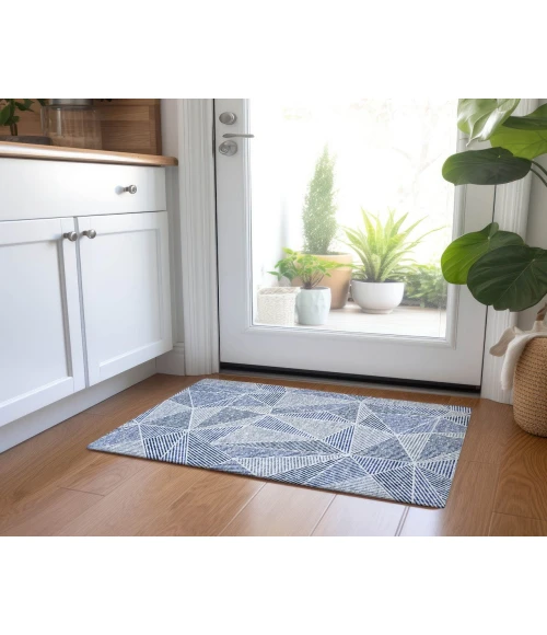 Chantille ACN618 Navy 1'8" x 2'6" Rug
