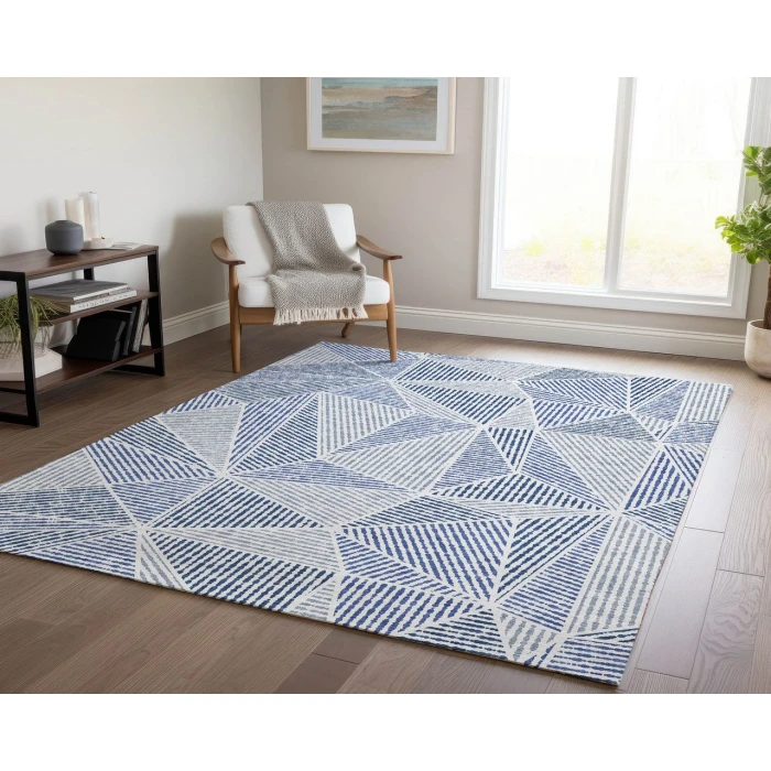 Chantille ACN618 Navy 2'6" x 3'10" Rug