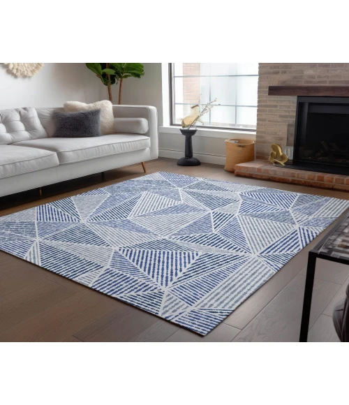 Chantille ACN618 Navy 3' x 5' Rug