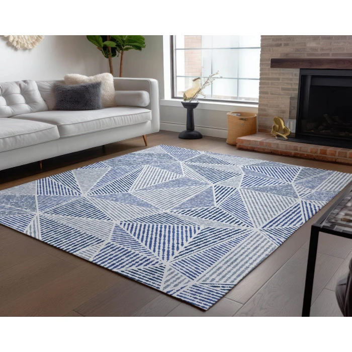 Chantille ACN618 Navy 2'6" x 3'10" Rug
