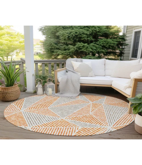 Chantille ACN618 Orange 8' x 8' Rug