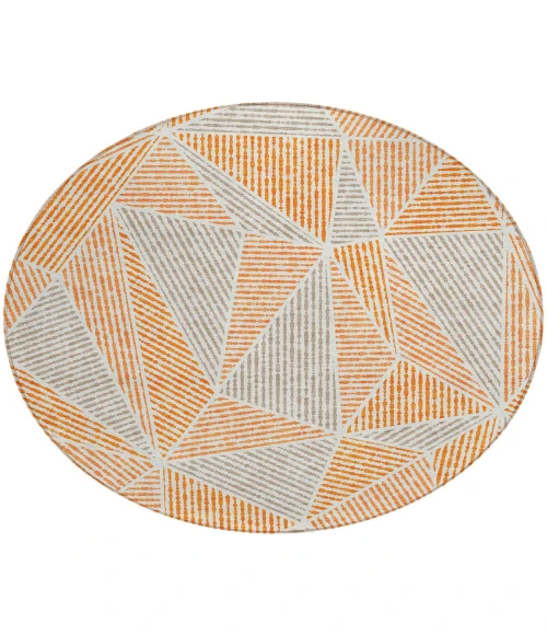 Chantille ACN618 Orange 8' x 8' Rug