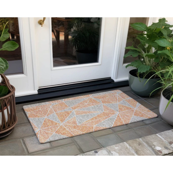 Chantille ACN618 Orange 1'8" x 2'6" Rug