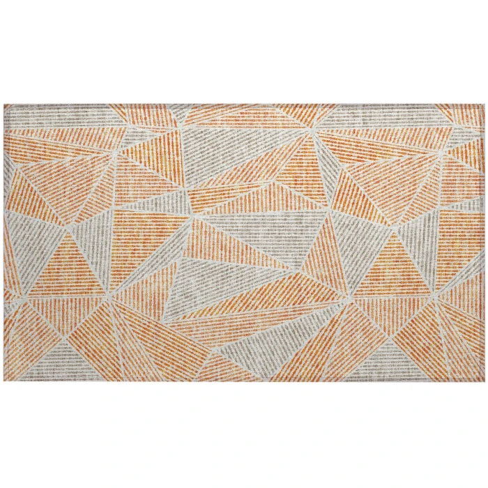 Chantille ACN618 Orange 1'8" x 2'6" Rug