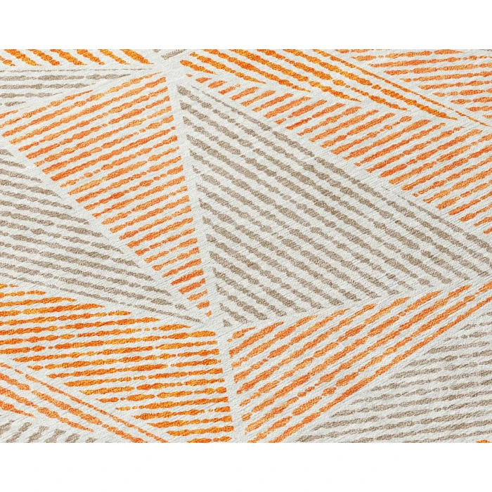Chantille ACN618 Orange 8' x 8' Rug