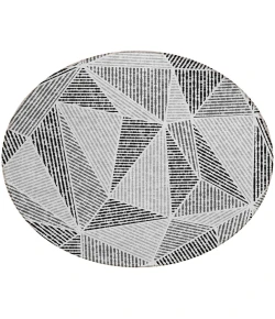 Addison Chantille ACN618 Pewter 8 ft. x 8 ft. Round Rug