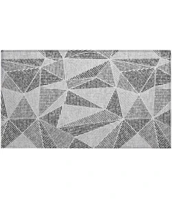 Addison Chantille ACN618 Pewter 1 ft. 8 in. x 2 ft. 6 in. Rectangle Rug