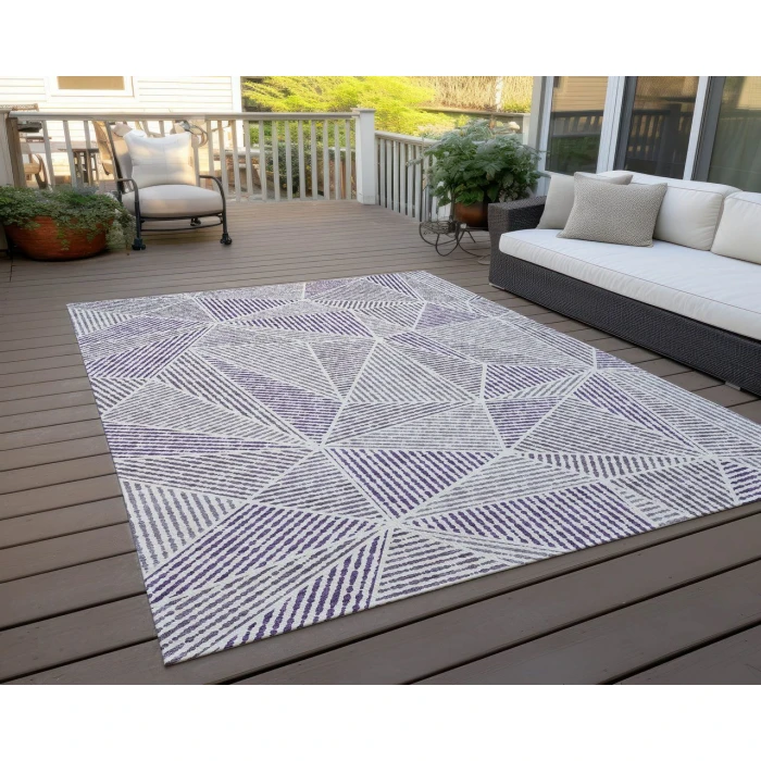 Chantille ACN618 Purple 8' x 10' Rug