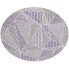 Addison Chantille ACN618 Purple 8 ft. x 8 ft. Round Rug