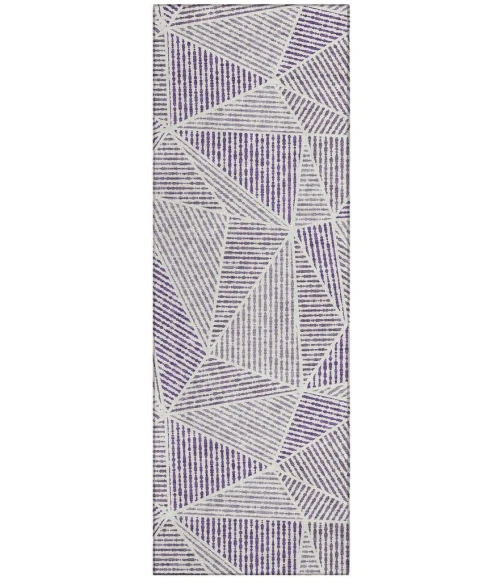 Chantille ACN618 Purple 2'3" x 7'6" Rug